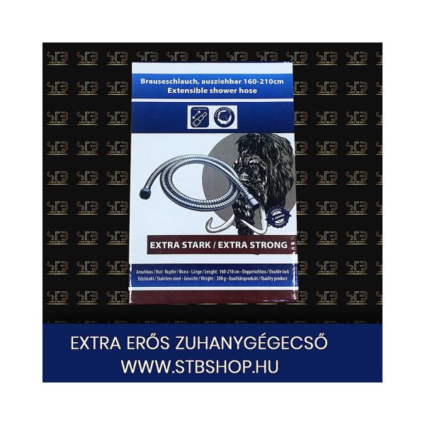 Zuhanygégecső EXTRA ERŐS vand.biztos 150-210cm